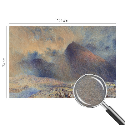 Modernus fototapetas Bjerglandskabas