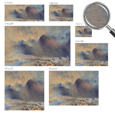 Modernus fototapetas Bjerglandskabas