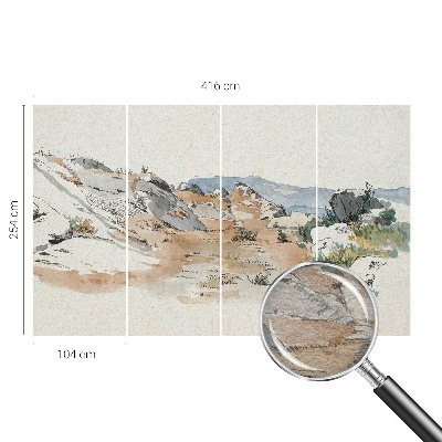 Fototapetas pagal matmenis Klippelandskab