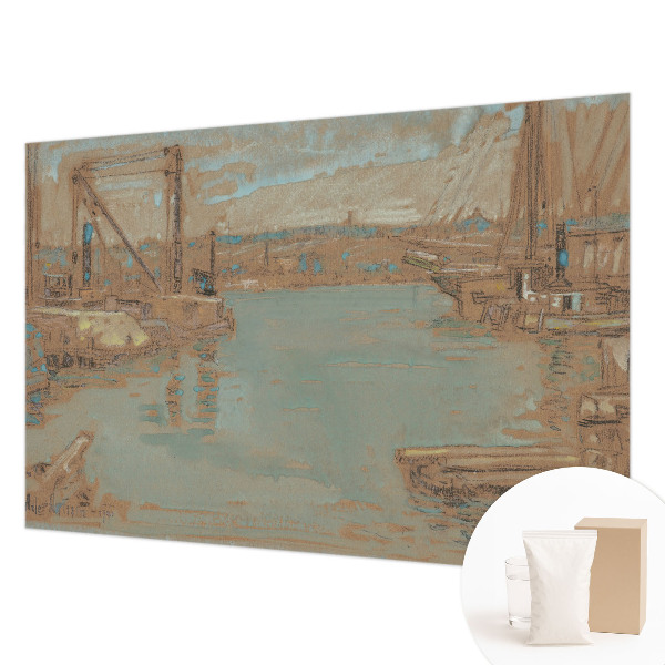 Fototapetas svetainei Udsigt over havnen