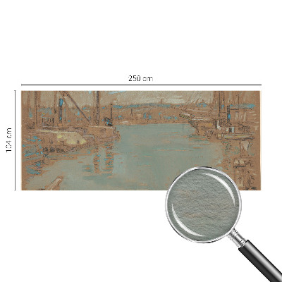 Fototapetas svetainei Udsigt over havnen