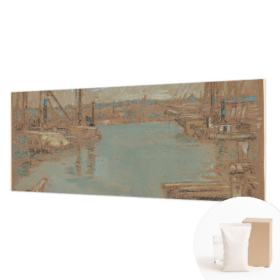 Fototapetas svetainei Udsigt over havnen