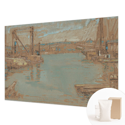 Fototapetas svetainei Udsigt over havnen