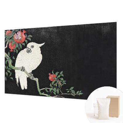 Fototapetas miegamajam Granatæble papegøje