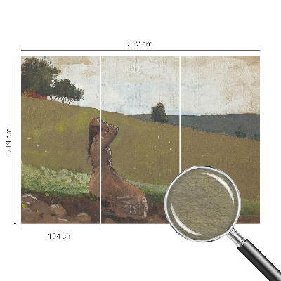 Stilingas fototapetas su ramaus siužeto motyvu