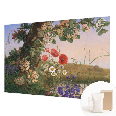 Fototapetas flizelino pagrindu su motyvu „Blomsteridyl“