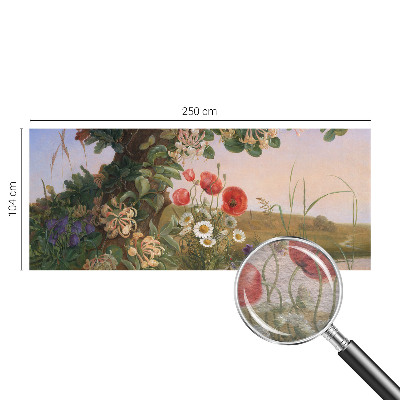 Fototapetas flizelino pagrindu su motyvu „Blomsteridyl“