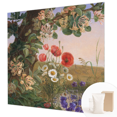 Fototapetas flizelino pagrindu su motyvu „Blomsteridyl“