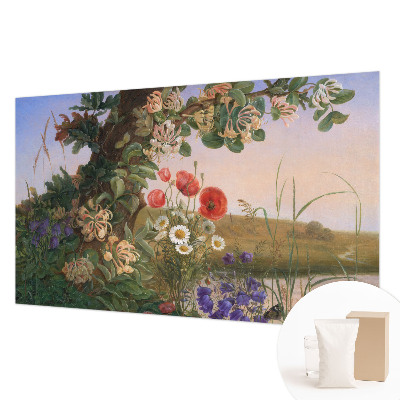 Fototapetas flizelino pagrindu su motyvu „Blomsteridyl“