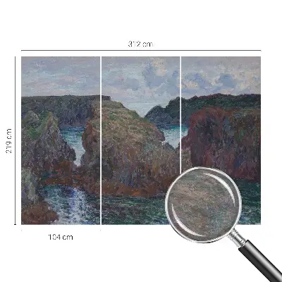 Plaunamas flizelininis fototapetas su Klippekyst raštu