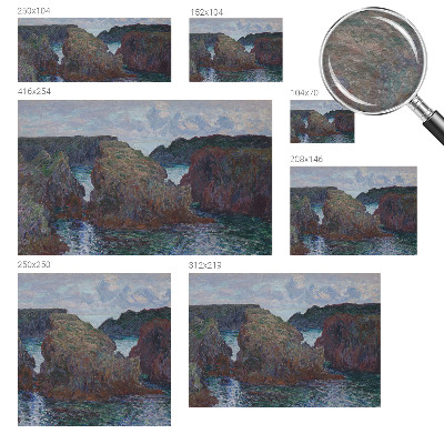 Plaunamas flizelininis fototapetas Klippekyst