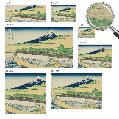 Dekoratyvinis fototapetas su Bjergo panorama