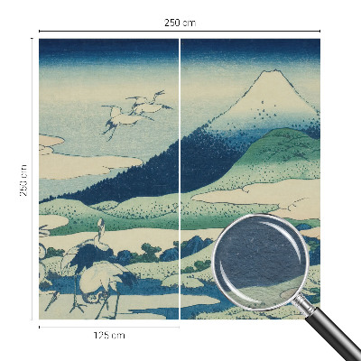 Modernus fototapetas Kraner ir kalnai