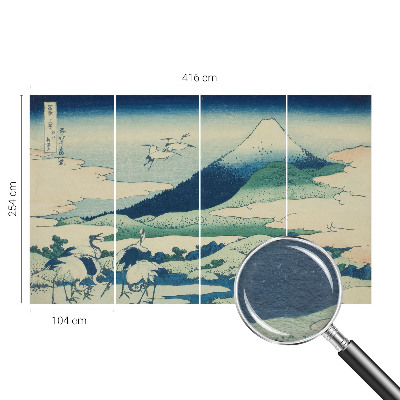 Modernus fototapetas Kraner ir kalnai