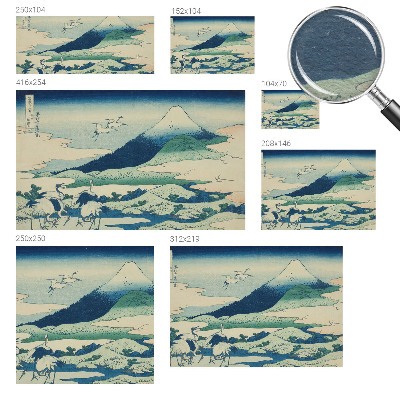 Modernus fototapetas Kraner ir kalnai