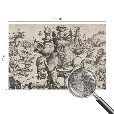 Aukštos kokybės fototapetas Groteskų stovykla