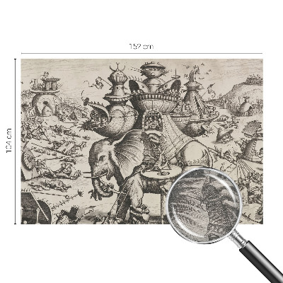 Aukštos kokybės fototapetas Groteskų stovykla