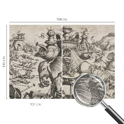 Aukštos kokybės fototapetas Groteskų stovykla