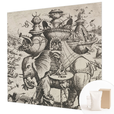 Aukštos kokybės fototapetas Groteskų stovykla