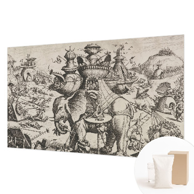 Aukštos kokybės fototapetas Groteskų stovykla