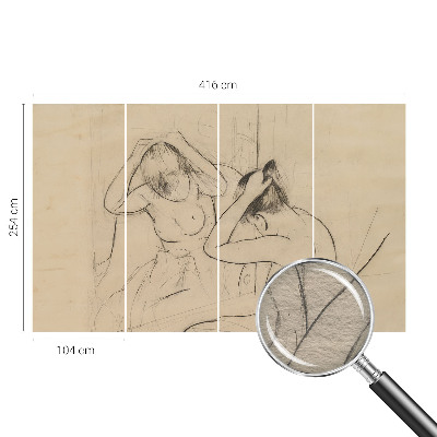 Sienų danga fototapetas Kunstnerisk elegancija