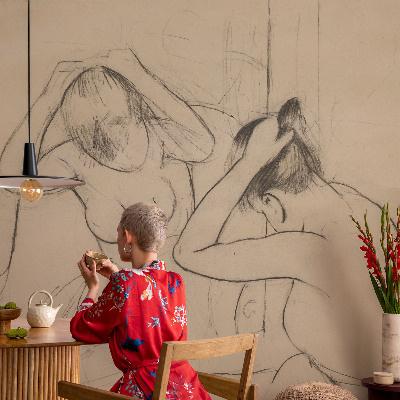 Sienų danga fototapetas Kunstnerisk elegancija