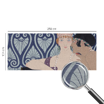 Flizelininis fototapetas su meniniu raštu