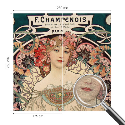 Fototapetas flizelino pagrindu Blomstersymetri