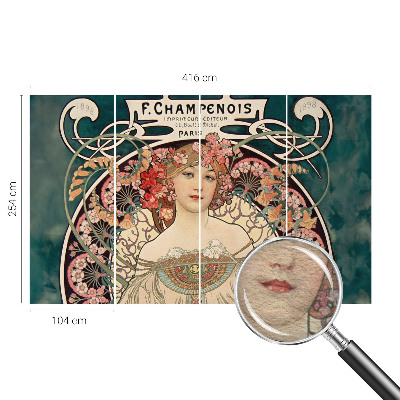 Fototapetas flizelino pagrindu Blomstersymetri