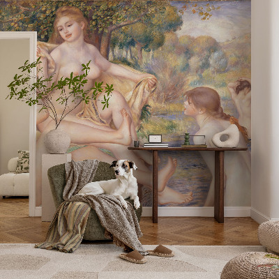 Fototapetas ant sienos Kvinder hviler