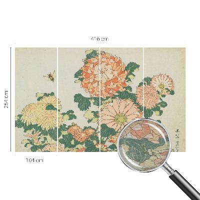 Fototapetas miegamajam Krysantemumblomster