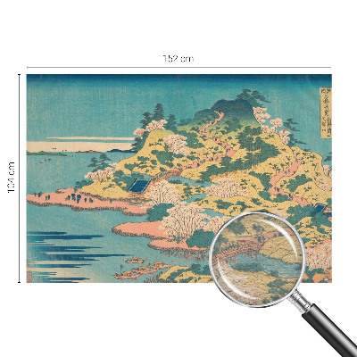 Aukštos kokybės fototapetas su Japonijos kraštovaizdžio motyvu