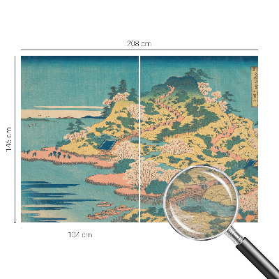 Aukštos kokybės fototapetas Japonijos kraštovaizdis