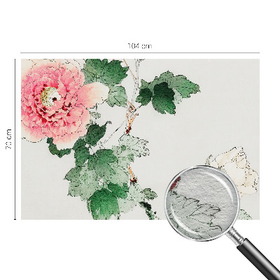 Sienų danga fototapetas Subtilus žiedų žydėjimas