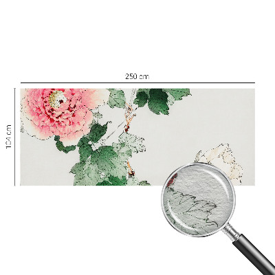 Sienų danga fototapetas Subtilus žiedų žydėjimas