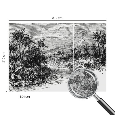 Fototapetas pagal matmenis su egzotiška panorama