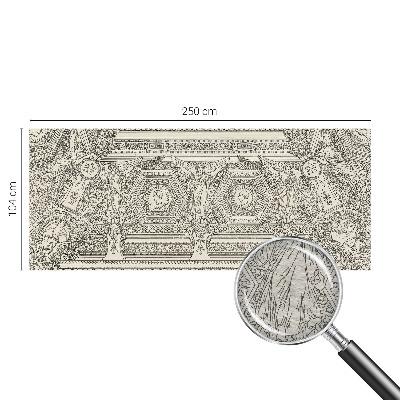 Fototapetas svetainei Klasikinis ornamentas