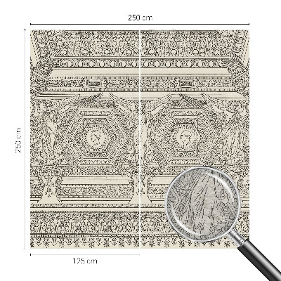 Fototapetas svetainei Klasikinis ornamentas