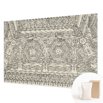 Fototapetas svetainei Klasikinis ornamentas