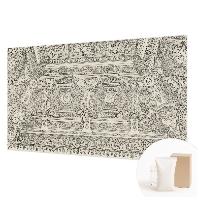 Fototapetas svetainei Klasikinis ornamentas