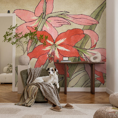 Dekoratyvinis fototapetas Dagliljeblomster