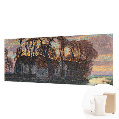 Sienų danga fototapetas Aftenlandskab