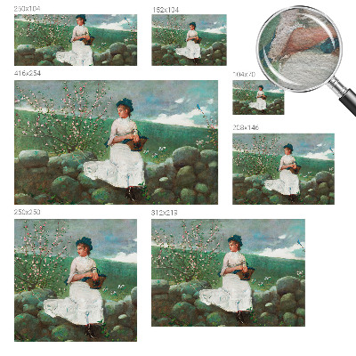 Fototapetas ant sienos Blomstrende fred