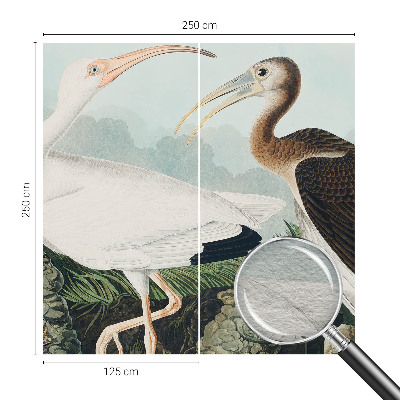 Modernus fototapetas su paukščio dekoracija „Fugleparas“