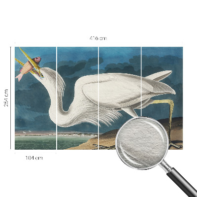 Fototapetas pagal matmenis Fugl med fisk