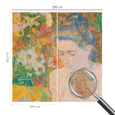 Fototapetas flizelino pagrindu Žiedų portretai