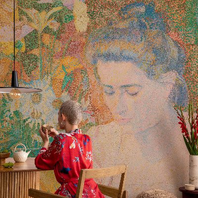 Fototapetas flizelino pagrindu Žiedų portretai