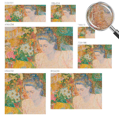 Fototapetas flizelino pagrindu Žiedų portretai