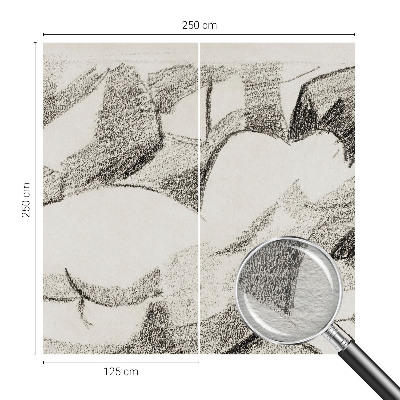 Plaunamas flizelininis fototapetas Įtempta figūra