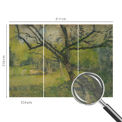 Modernus fototapetas Grønt landskab